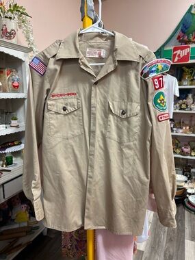 Vintage Boy Scouts Scoutmaster 7 Patches